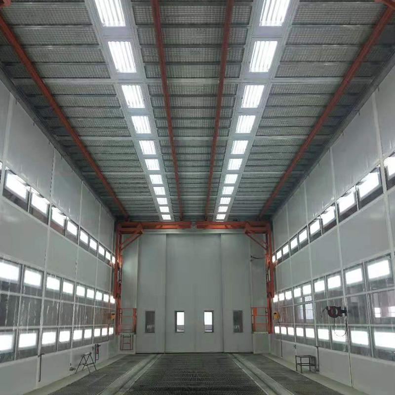 Painting Line For Grain Tank Truck Body