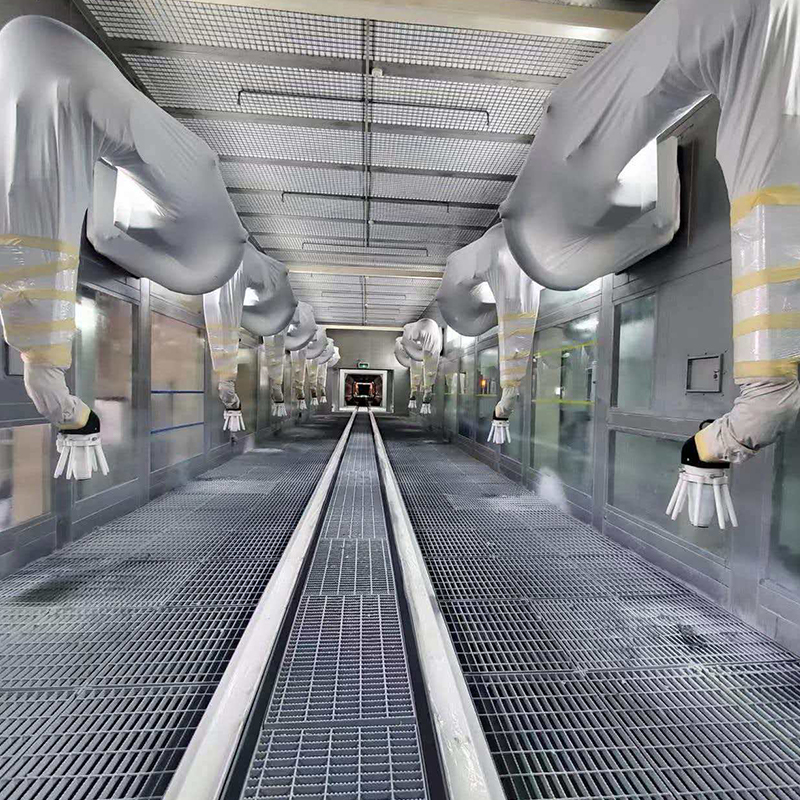 Spray Coating Line For Car Wheel